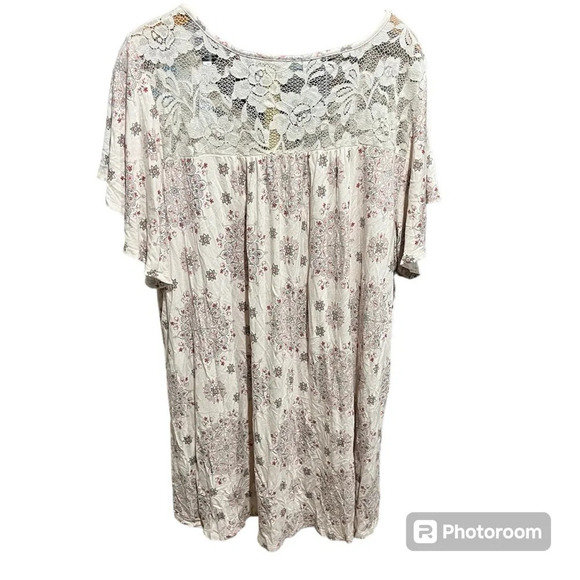 TORRID ~ Bundle of Two Business Casual Tops Floral Boho Lace Super Soft Knits - Picture 13 of 16